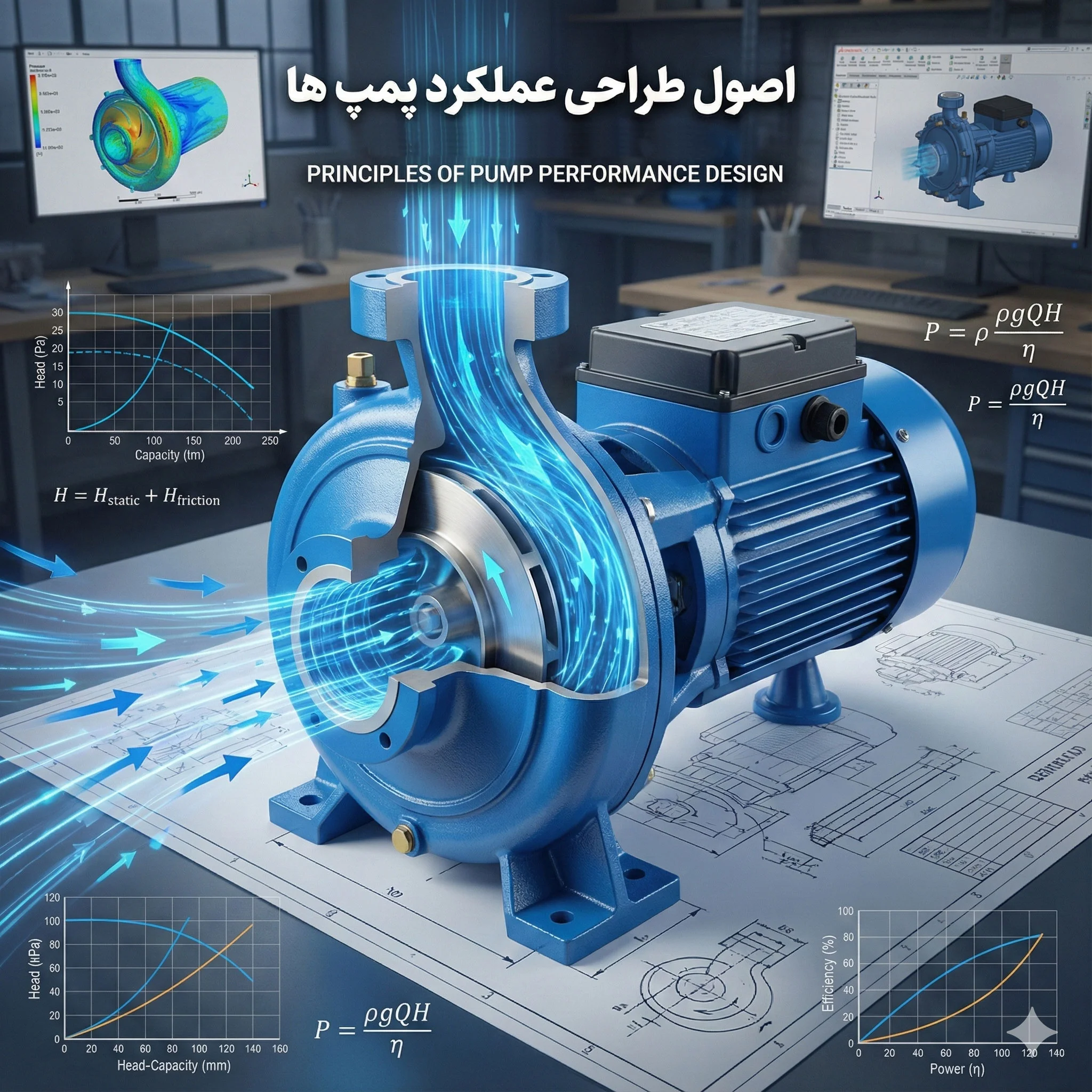 اصول عملکرد پمپ ها